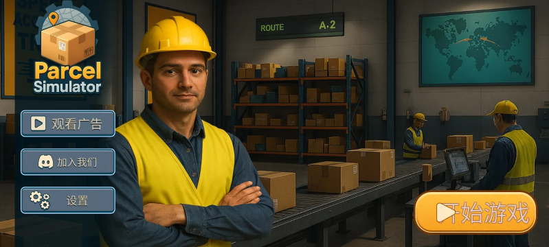 包裹递送模拟器3D(免内购)截图0