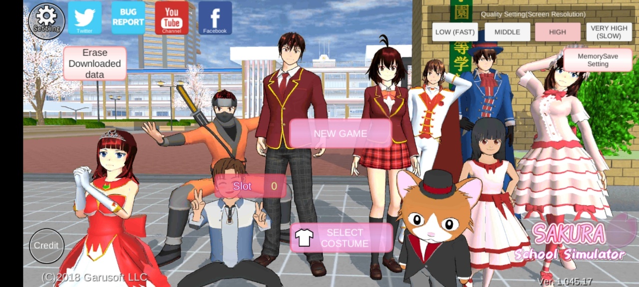 ӣУ԰ģ2025°(SAKURA SchoolSimulator)ͼ