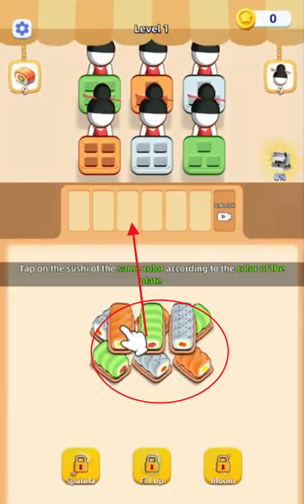 ˾Ϸ(Sushi Sort)